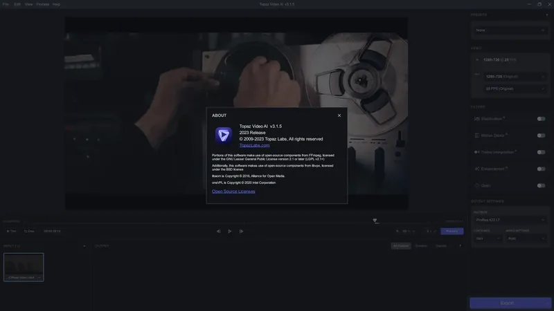 Установка Topaz Video AI 3.1.5 (x64) RePack (& Portable) by elchupacabra [En]