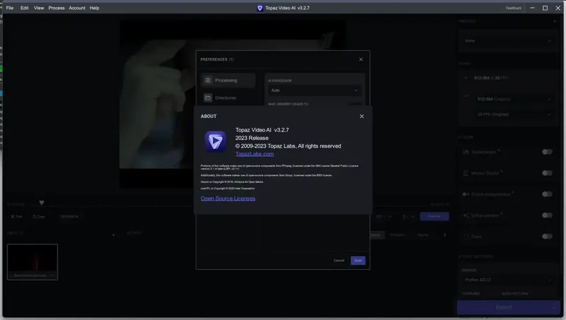 Установка Topaz Video AI 3.2.7 RePack (& Portable) by elchupacabra [En]