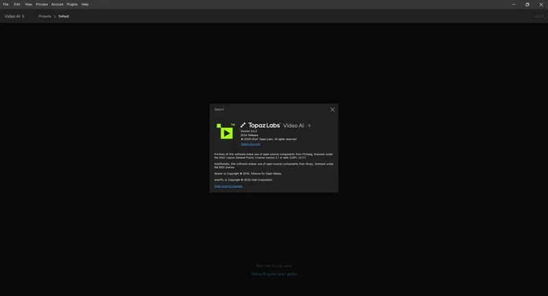 Установка Topaz Video AI 5.2.3 (x64) Portable by 7997 [En]