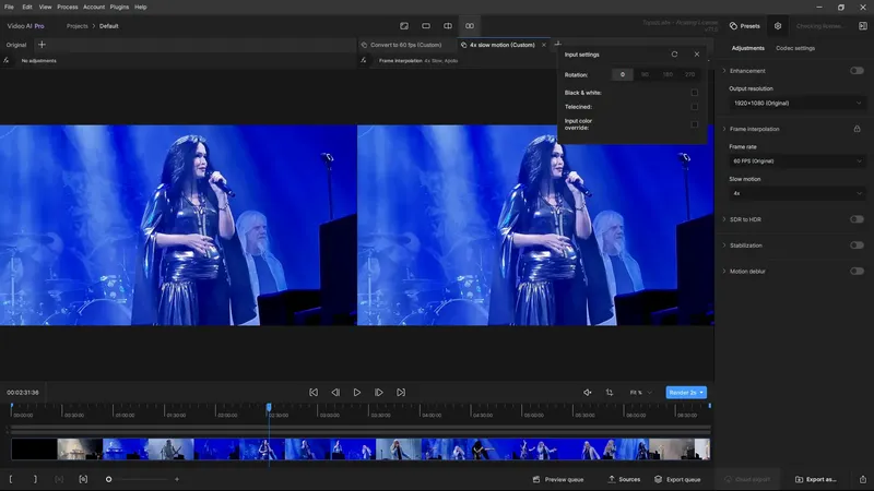 Установка Topaz Video AI 7.1.0 RePack (& Portable) by elchupacabra [En]