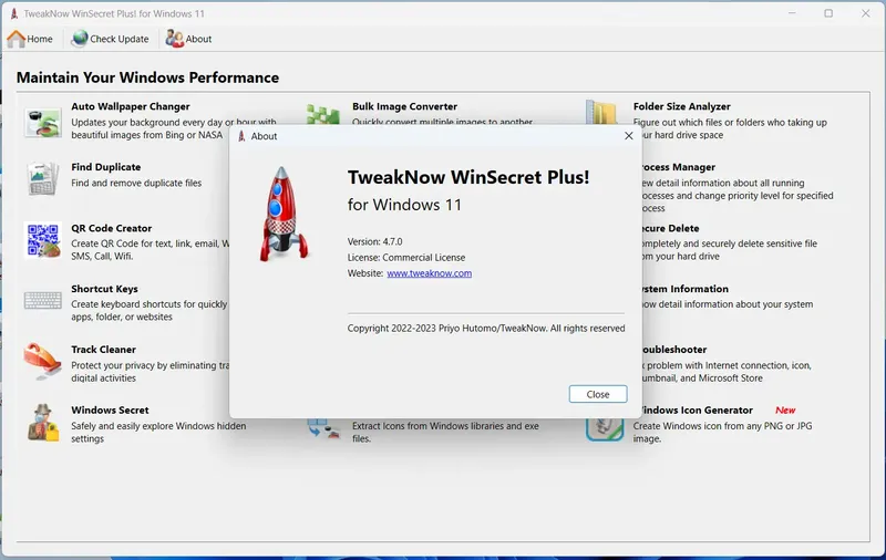 Установка TweakNow WinSecret Plus! 4.7.0 RePack (& Portable) by elchupacabra [En]