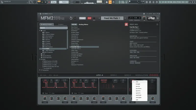 Установка u-he - MFM2 2.5.0 VST, VST 3, AAX (x86 x64) [En]