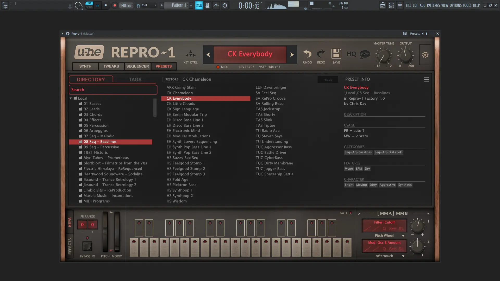Установка U-he - Repro-1 1.1.3 VSTi, VSTi 3, AAX, CLAP (x86 x64) [En]