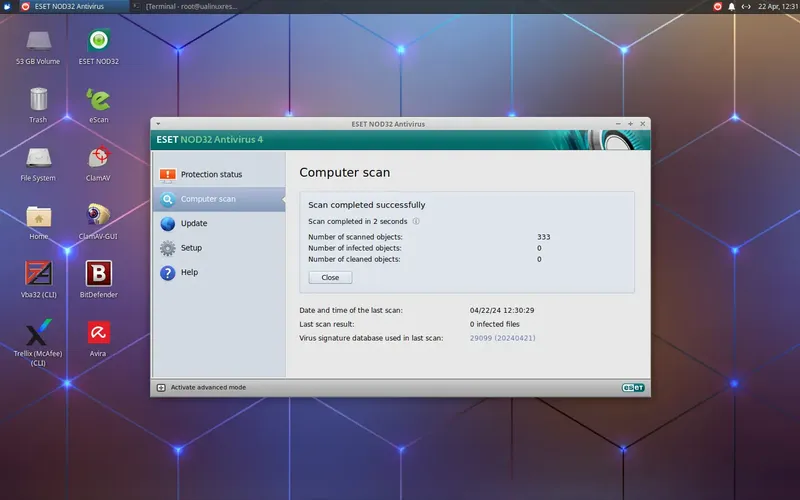 Установка UALinux RescuePack v.24.04
