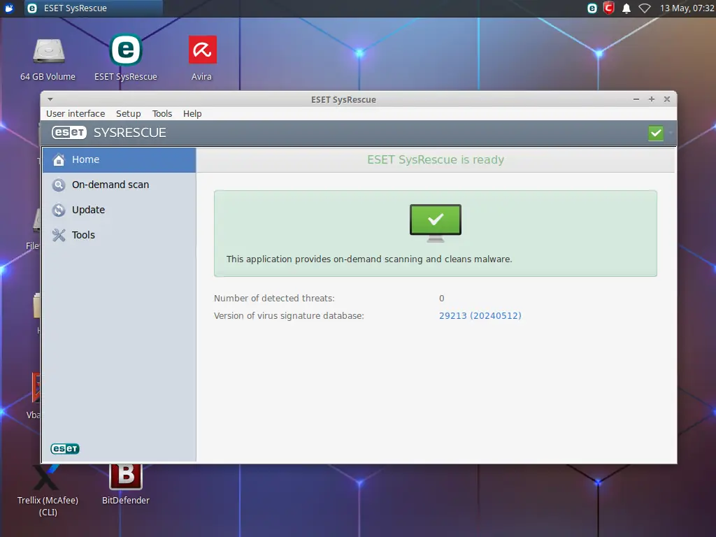 Установка UALinux RescuePack v.24.06