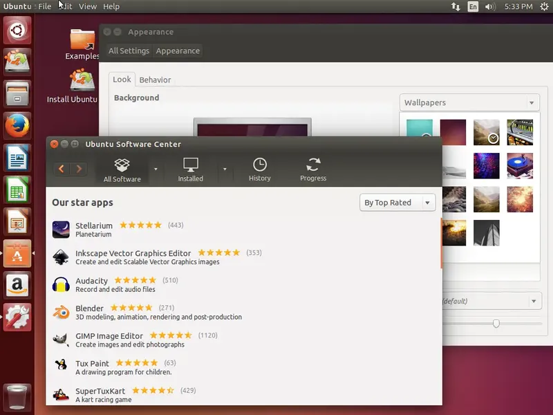 Установка Ubuntu 14.10 Utopic Unicorn [i386, amd64] 2xDVD, 2xCD