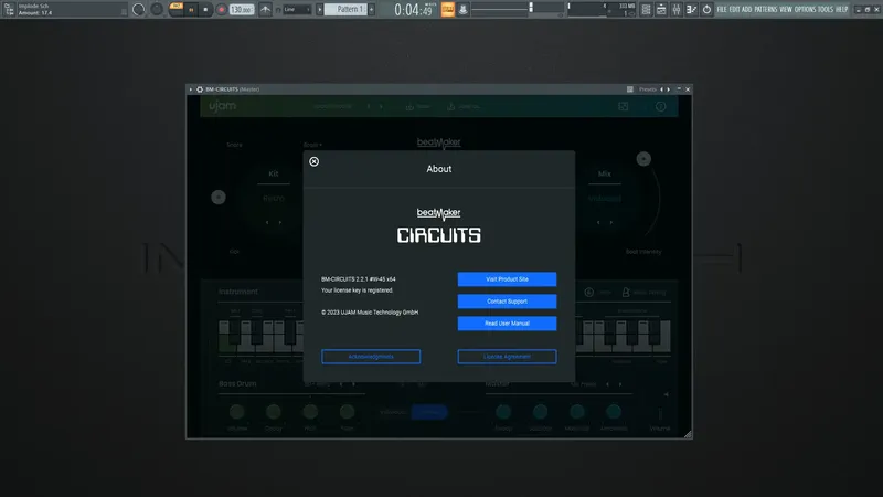 Установка UJAM - Beatmaker CIRCUITS 2.2.1 VSTi, VSTi 3, AAX (x64) RePack by R2R [En]