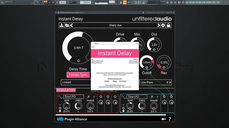Установка Unfiltered Audio - Instant Delay 1.3.0 VST, VST3, AAX RePack by TeamCubeadooby [En]