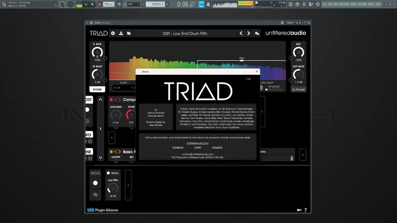 Установка Unfiltered Audio - TRIAD 1.3.5 VST, VST3, AAX (x64) RePack by TCD [En]