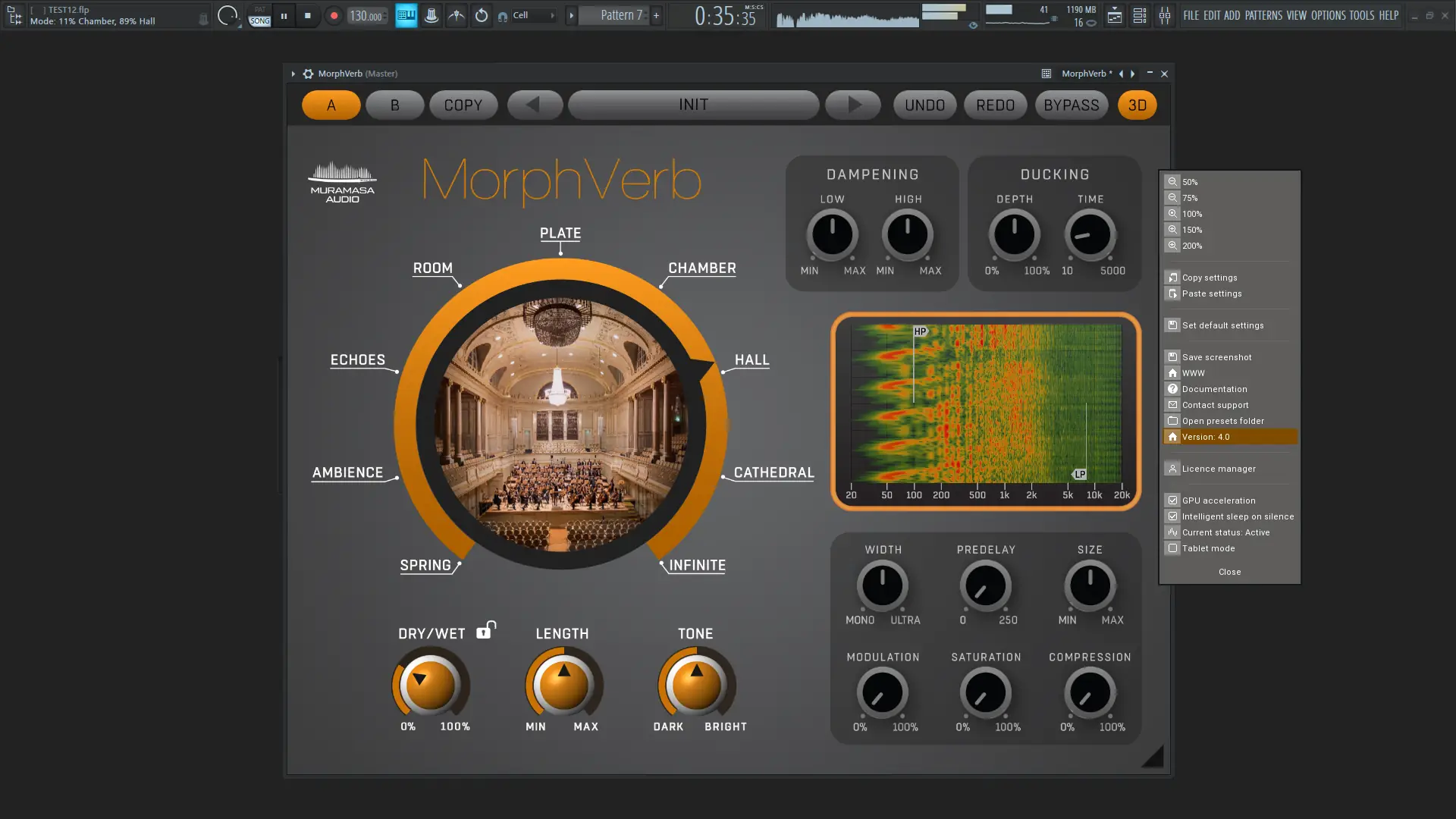 Установка United Plugins & Muramasa - MorphVerb 4.0 VST, VST 3, AAX (x64) RePack by BUBBiX [En]