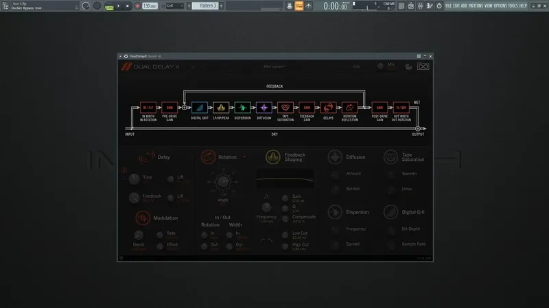 Установка UVI - Dual Delay X 1.1.2 VST, VST 3, AAX (x64) RePack by R2R [En]