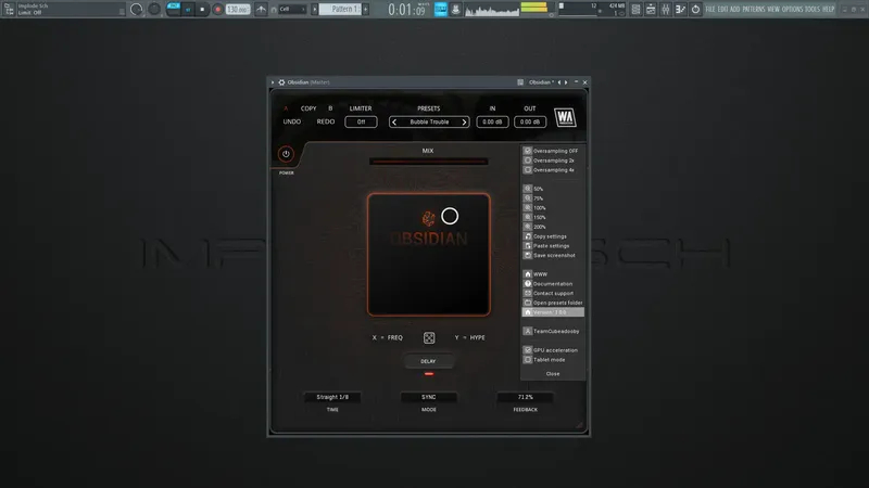 Установка W.A. Production - Obsidian 1.0.0 VST, VST 3, AAX (x86 x64) RePack by TCD [En]