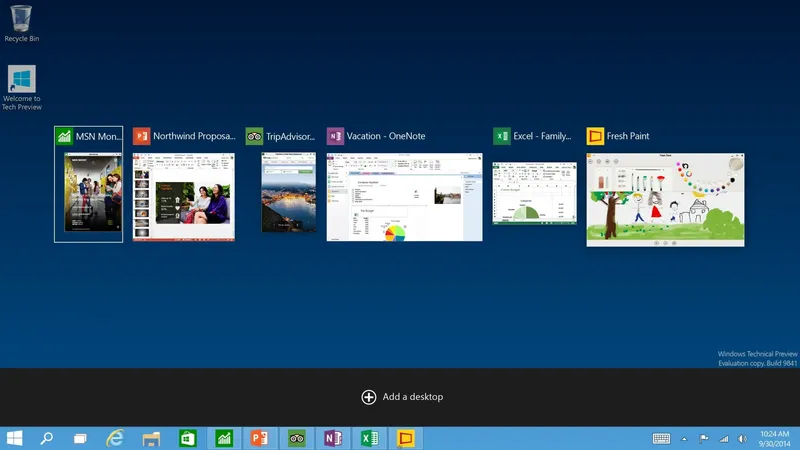 Установка Windows 10 Enterprise Technical Preview x86 x64 (2014) Английский