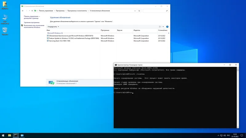 Установка Windows 10 Pro 22H2 19045.2130 x64 by SanLex [Universal] [Ru En] (2022.10.23)