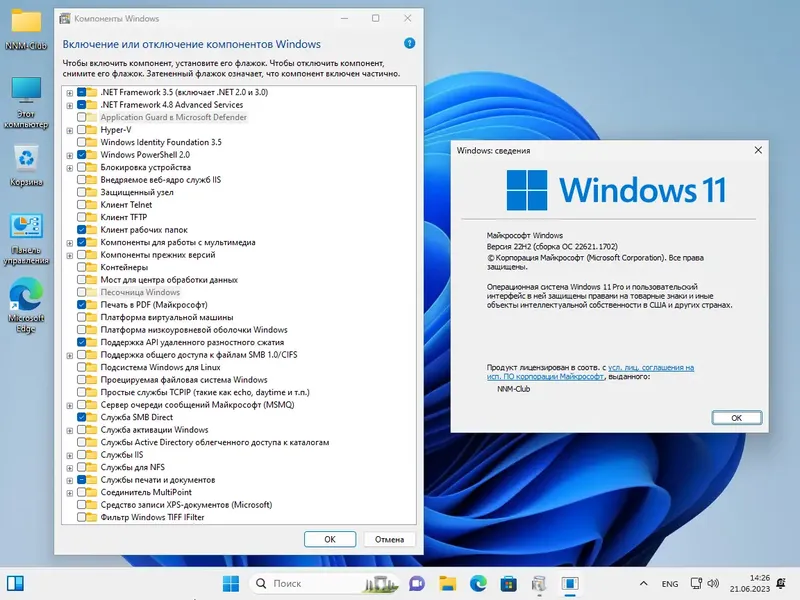 Установка Windows 11 3in1 VL (x64) Elgujakviso Edition (v.27.05.23) [Ru]