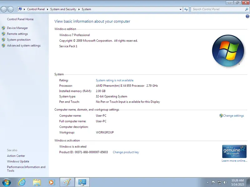 Установка Windows 7 Professional SP1 build 7601 VL x86 x64 with update 10.05.2023 by Spiki [Ru En]