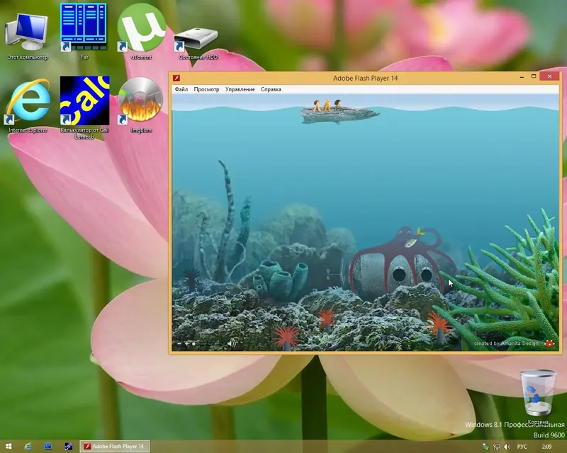 Установка Windows 8.1 Pro by Divet (x64) [Cборка LITE] (2014) Русский