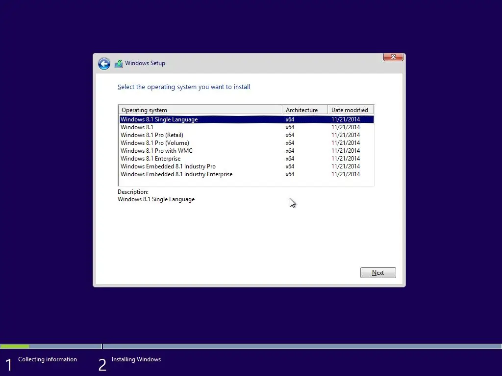 Установка Windows 8.1 with Update [9600.18438] x86 x64 AIO [32in2] 6.3.9600.18438 v16.09.17 (2016) Английский Русский