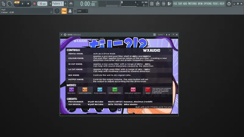Установка WXAudio - NANI Plugin 2.0.2 VST 3 (x64) RePack by JustFun598 [En]