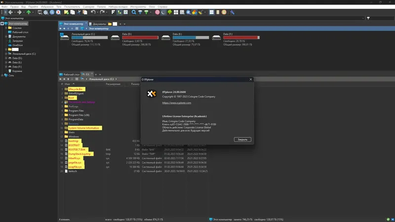 Установка XYplorer 24.00.0600 RePack (& Portable) by elchupacabra [Multi Ru]