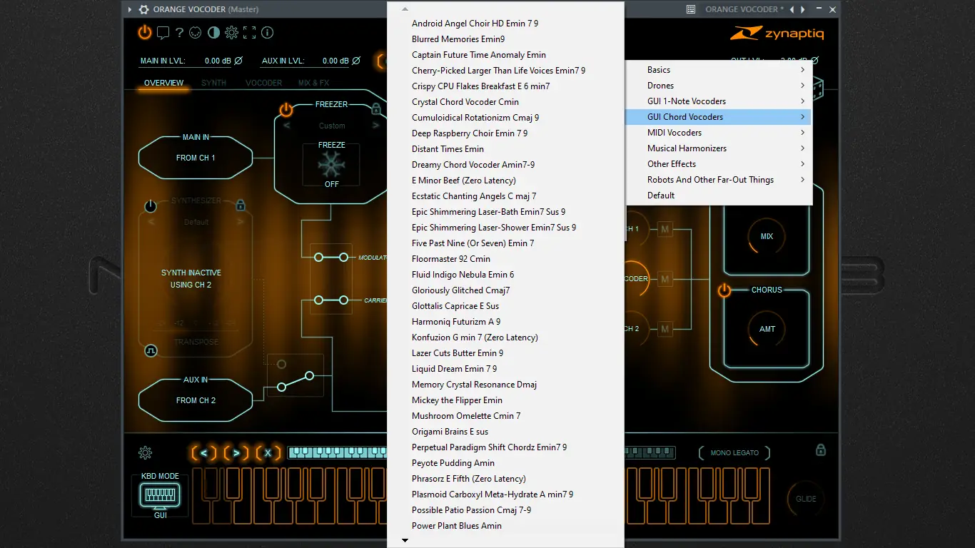 Установка Zynaptiq - Orange Vocoder 4.0.0 VST, VST 3, AAX (x64) Repack by R2R [En]